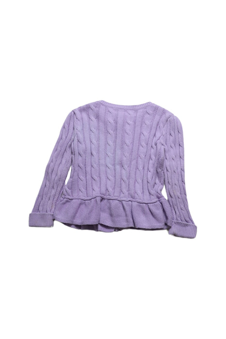 A Purple Knit Sweaters from Ralph Lauren in size 18-24M for girl. (Back View)