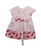 A Pink Short Sleeve Dresses from Lanvin Petite in size 6-12M for girl. (Back View)