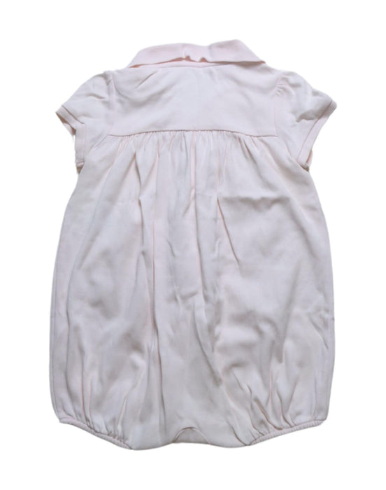 A White Short Sleeve Rompers from Ralph Lauren in size 18-24M for girl. (Back View)
