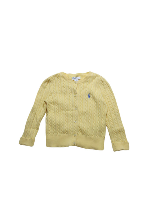 A Yellow Cardigans from Ralph Lauren in size 18-24M for girl. (Front View)