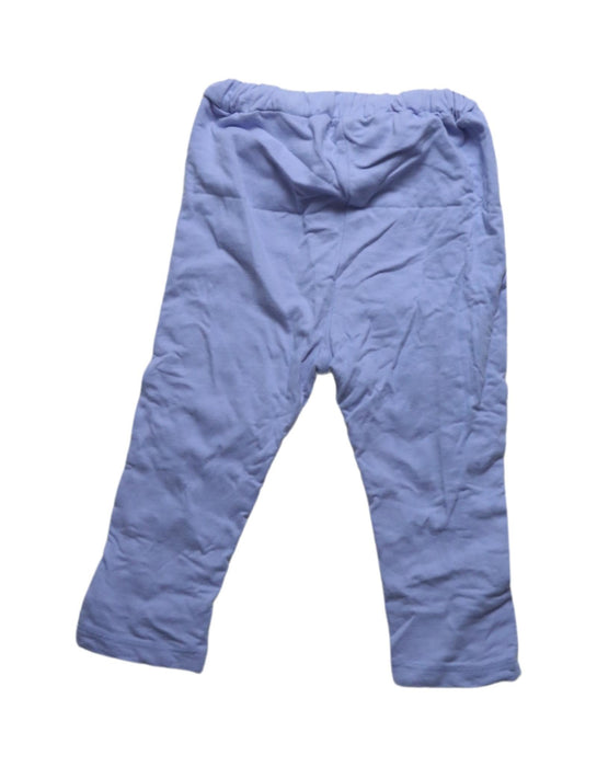 A Blue Sweatpants from Seed in size 12-18M for girl. (Back View)