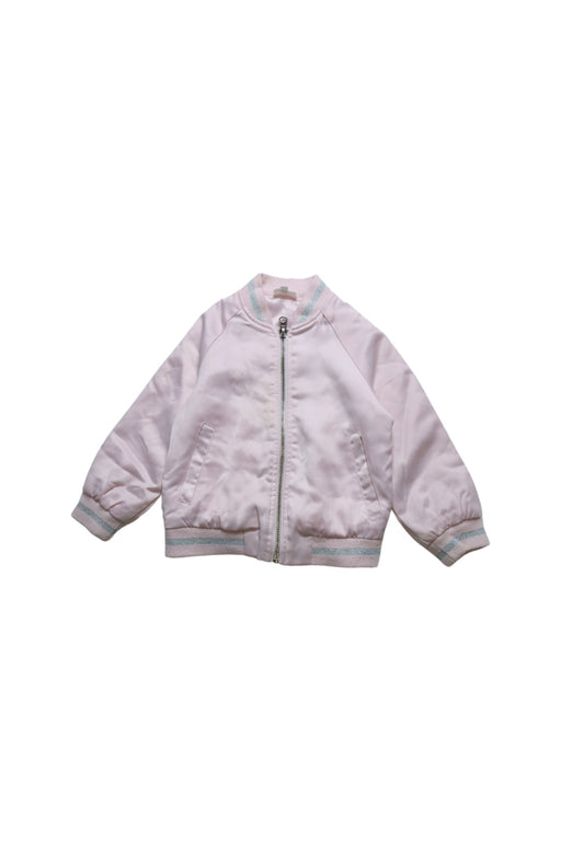 A Multicolour Lightweight Jackets from Seed in size 3T for girl. (Front View)