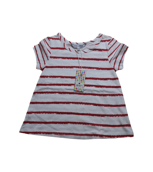 A White Short Sleeve Tops from Baby by David Jones in size 4T for girl. (Front View)