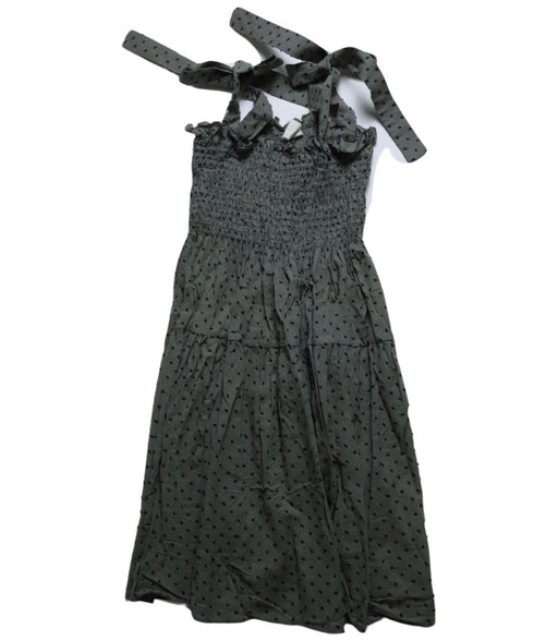 A Green Sleeveless Dresses from Hebe in size 4T for girl. (Front View)