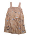 A Orange Sleeveless Dresses from Mimi Mono in size 4T for girl. (Back View)