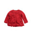 A Red Long Sleeve Tops from Miki House in size 12-18M for girl. (Back View)