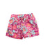 A Blue Shorts from Hatley in size 7Y for girl. (Front View)