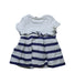A Blue Short Sleeve Dresses from Nicholas & Bears in size 4T for girl. (Back View)