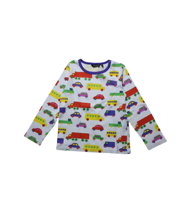 A Multicolour Long Sleeve T Shirts from Marimekko in size 4T for boy. (Front View)
