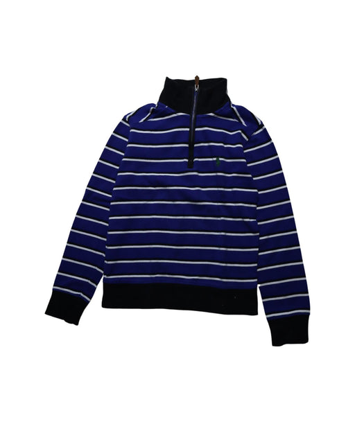 A Multicolour Zippered Sweatshirts from Polo Ralph Lauren in size 8Y for boy. (Front View)