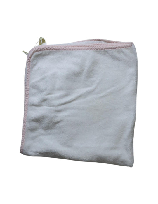 A White Blankets from Little Crevette in size O/S for girl. (Back View)