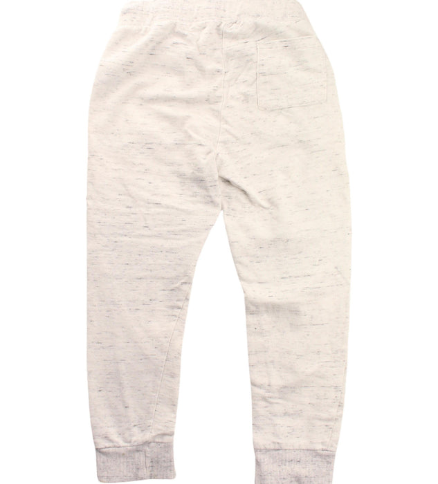 A White Sweatpants from Seed in size 7Y for girl. (Back View)