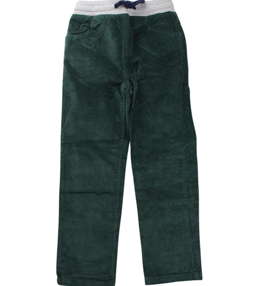 A Green Casual Pants from Petit Bateau in size 6T for girl. (Front View)