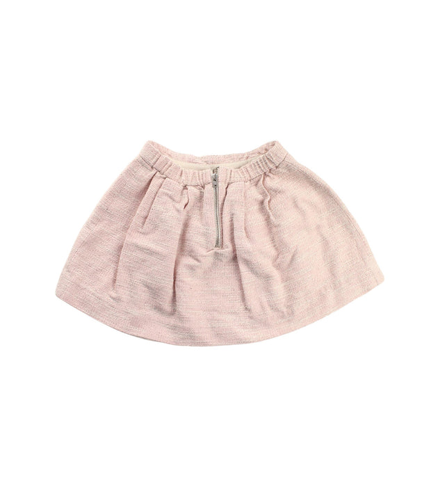 A Pink Short Skirts from Bonpoint in size 6T for girl. (Back View)