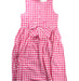 A Pink Sleeveless Dresses from Janie & Jack in size 8Y for girl. (Back View)