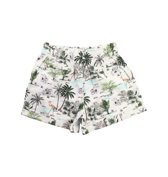 A Green Shorts from Janie & Jack in size 10Y for girl. (Back View)