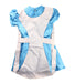 A Blue Halloween Costumes from Retykle in size 8Y for girl. (Front View)