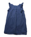 A Blue Sleeveless Dresses from Polo Ralph Lauren in size 5T for girl. (Back View)