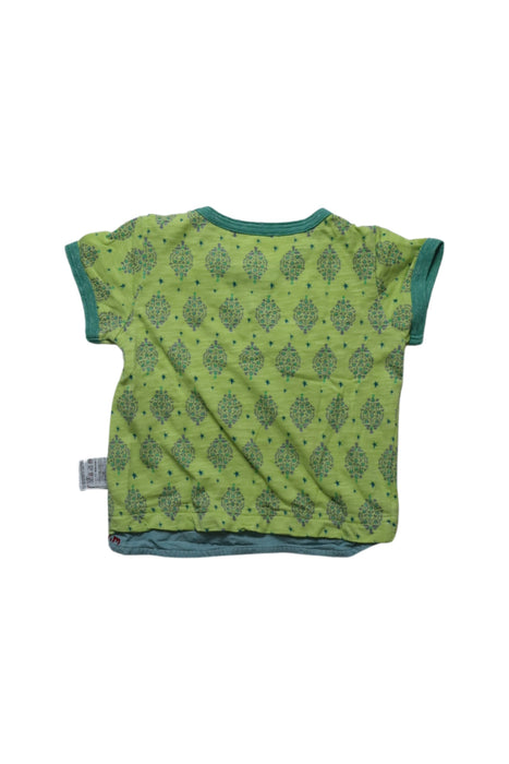 A Green Short Sleeve T Shirts from Ragmart in size 2T for girl. (Back View)