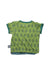 A Green Short Sleeve T Shirts from Ragmart in size 2T for girl. (Back View)