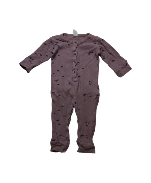 A Purple Long Sleeve Jumpsuits from Kate Quinn in size 6-12M for neutral. (Front View)