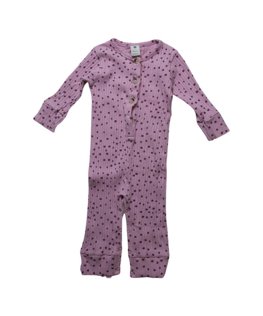 A Pink Long Sleeve Jumpsuits from Kate Quinn in size 6-12M for girl. (Front View)