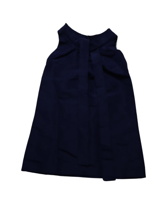 A Black Sleeveless Dresses from Oscar de la Renta in size 3T for girl. (Back View)