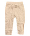 A Beige Sweatpants from Quincy Mae in size 3-6M for neutral. (Front View)