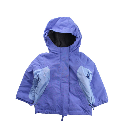 A Purple Lightweight Jackets from Lands' End in size 3T for boy. (Front View)
