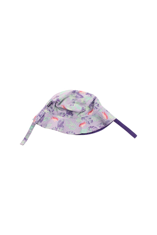 A Purple Sun Hats from Patagonia in size 5T for girl. (Front View)