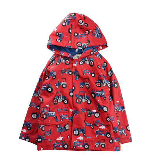 A Blue Rain Jackets from Hatley in size 6T for boy. (Front View)