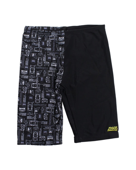 A Black Swim Shorts from Zoggs in size 12Y for boy. (Front View)