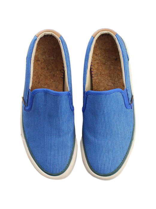 A Blue Slip Ons from Paul Smith in size 12Y for girl. (Back View)