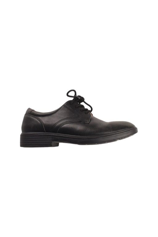 A Black Dress Shoes from Dr. Kong in size 12Y for boy. (Front View)