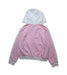 A Pink Zippered Sweatshirts from Fila in size 7Y for girl. (Back View)