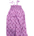 A Purple Sleeveless Dresses from Tea in size 6T for girl. (Back View)