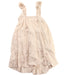 A Ivory Sleeveless Dresses from Sunset Limonade in size 4T for girl. (Back View)