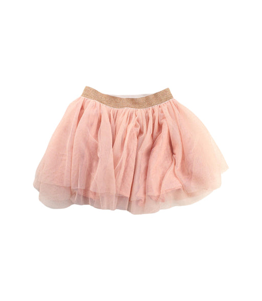 A Peach Tulle Skirts from Niny Mini in size 3T for girl. (Front View)