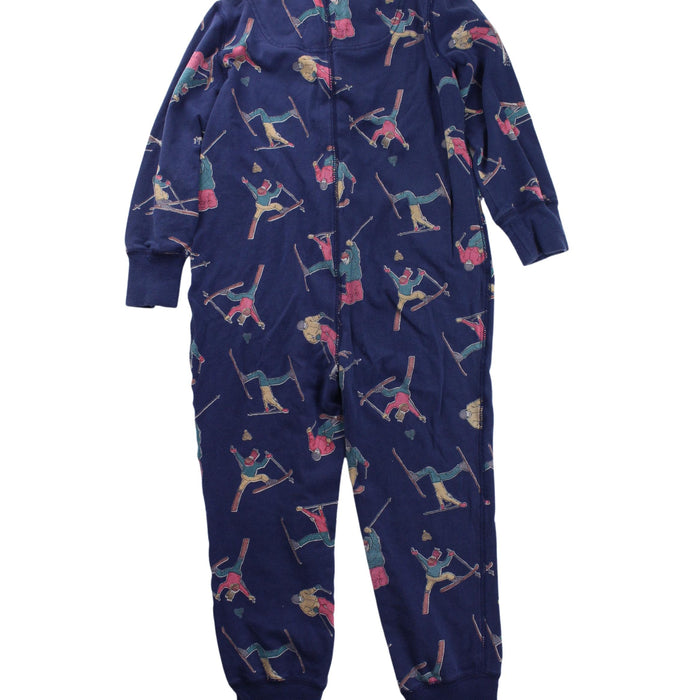 A Purple Long Sleeve Jumpsuits from Joules in size 5T for boy. (Back View)