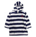 A Blue Hooded Sweatshirts from Pottery Barn in size 4T for boy. (Front View)