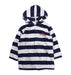 A Blue Hooded Sweatshirts from Pottery Barn in size 4T for girl. (Front View)
