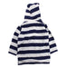 A Blue Hooded Sweatshirts from Pottery Barn in size 4T for girl. (Back View)