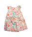 A Multicolour Short Sleeve Dresses from Bonpoint in size 6T for girl. (Back View)