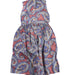 A Multicolour Sleeveless Dresses from Crewcuts in size 6T for girl. (Back View)