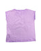 A Purple Sleeveless Tops from Crewcuts in size 6T for girl. (Back View)