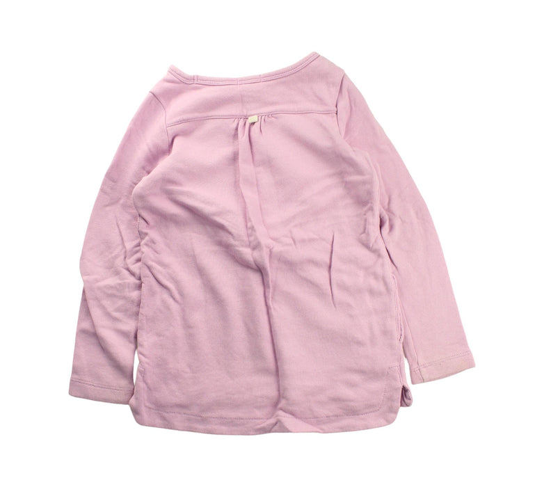 A Pink Crewneck Sweatshirts from Crewcuts in size 6T for girl. (Back View)