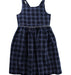 A Blue Sleeveless Dresses from Polo Ralph Lauren in size 6T for girl. (Front View)
