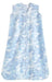 A Blue Sleepsacs from HALO in size 6-12M for neutral. (Front View)