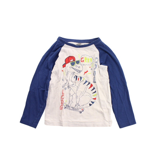 A Multicolour Long Sleeve T Shirts from La Compagnie des Petits in size 5T for boy. (Front View)