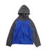 A Blue Zippered Sweatshirts from The North Face in size 5T for boy. (Front View)
